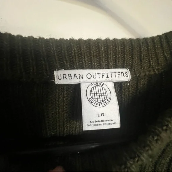 Urban outfitters green long sleeve crop top - Picture 9 of 9